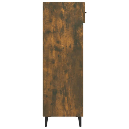 Schoenenkast 60X35X105 Cm Bewerkt Hout Kleurig - XdropX