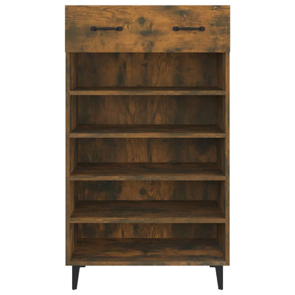 Schoenenkast 60X35X105 Cm Bewerkt Hout Kleurig - XdropX