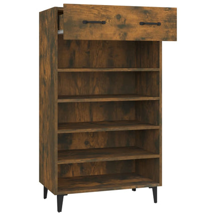 Schoenenkast 60X35X105 Cm Bewerkt Hout Kleurig - XdropX