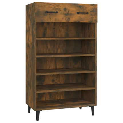 Schoenenkast 60X35X105 Cm Bewerkt Hout Kleurig - XdropX