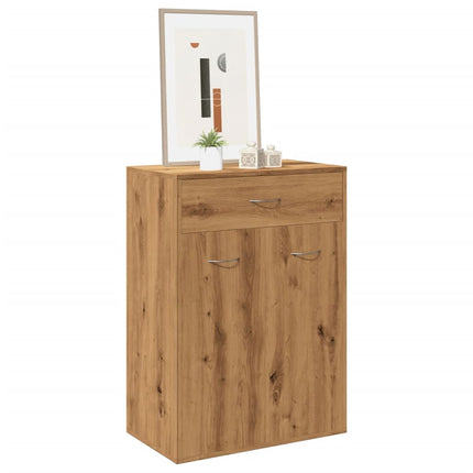 Schoenenkast 60X35X84 Cm Bewerkt Hout Kleurig - XdropX