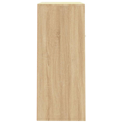 Schoenenkast 60X35X84 Cm Bewerkt Hout Kleurig - XdropX