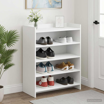 Schoenenkast 73,5 X 36 X 92 Cm Bewerkt Hout - XdropX