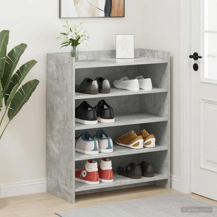 Schoenenkast 73,5 X 36 X 92 Cm Bewerkt Hout - XdropX