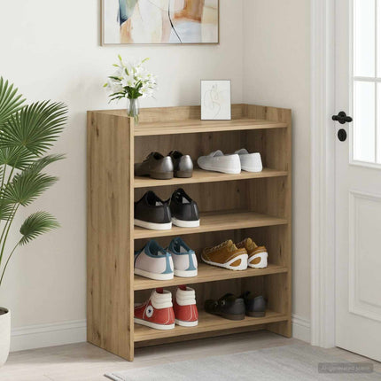 Schoenenkast 73,5 X 36 X 92 Cm Bewerkt Hout - XdropX