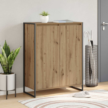 Schoenenkast 79 X 36 X 100 Cm Bewerkt Hout - XdropX
