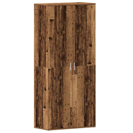 Schoenenkast 80 X 39 X 178 Cm Bewerkt Hout Oudhout - XdropX