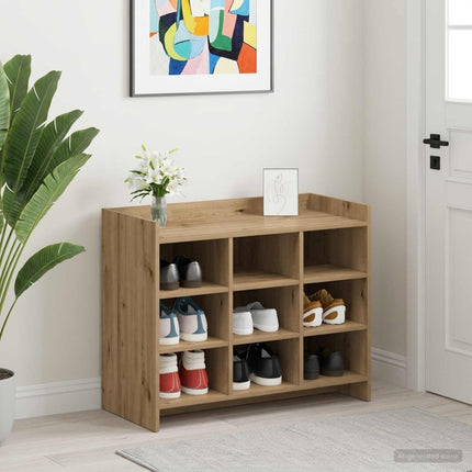 Schoenenkast 85 X 39,5 X 70 Cm Bewerkt Hout - XdropX