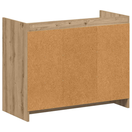 Schoenenkast 85 X 39,5 X 70 Cm Bewerkt Hout - XdropX