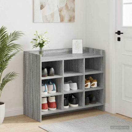 Schoenenkast 85 X 39,5 X 70 Cm Bewerkt Hout - XdropX