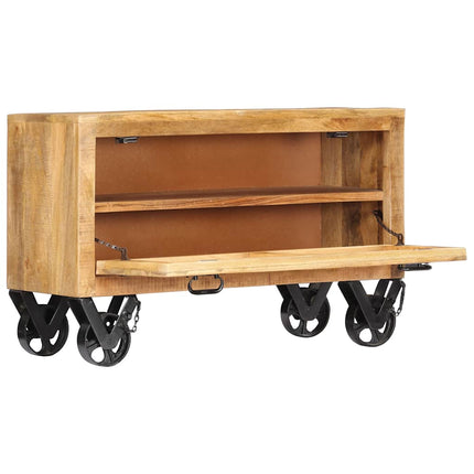 Schoenenkast 86X35X55 Cm Massief Mangohout - XdropX