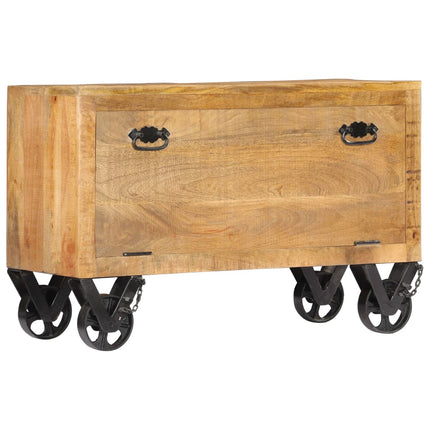 Schoenenkast 86X35X55 Cm Massief Mangohout - XdropX