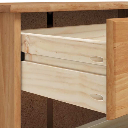 Schoenenkast Askim 85 X 35 X 108 Cm Massief Grenenhout - XdropX