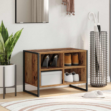Schoenenkast Bewerkt Hout - XdropX