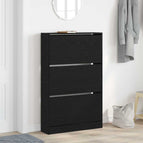80 x 21 x 125,5 cm / Zwart eiken