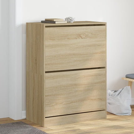 Schoenenkast Bewerkt Hout Kleurig - XdropX