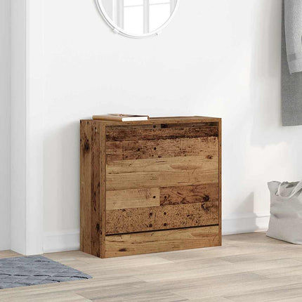 Schoenenkast Bewerkt Hout Kleurig - XdropX