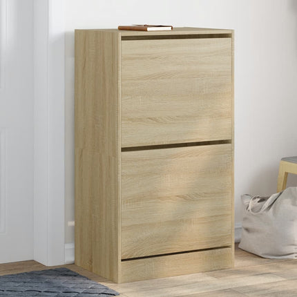 Schoenenkast Bewerkt Hout Kleurig - XdropX