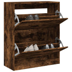 80 x 34 x 96.5 cm / Gerookt eiken