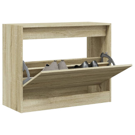 Schoenenkast Bewerkt Hout Kleurig - XdropX