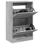 60 x 34 x 96.5 cm / Grijs sonoma