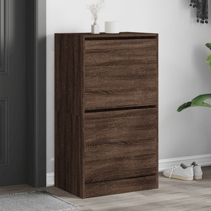 Schoenenkast Bewerkt Hout Kleurig - XdropX