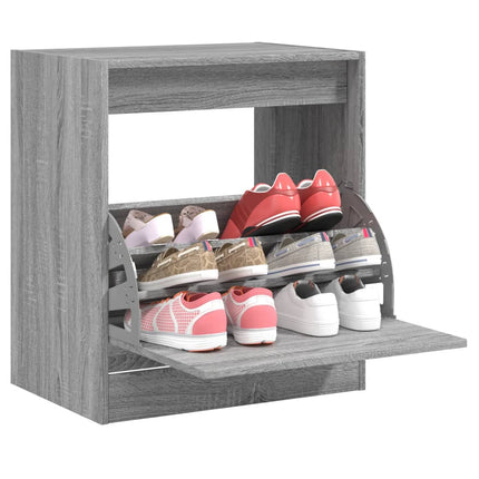 Schoenenkast Bewerkt Hout Kleurig - XdropX