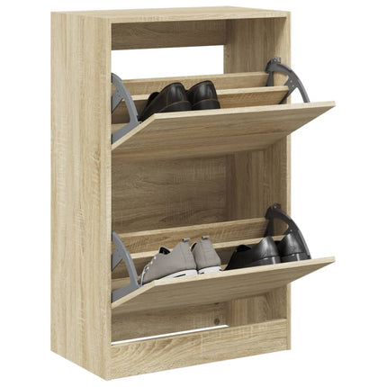 Schoenenkast Bewerkt Hout Kleurig - XdropX