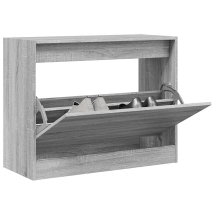 Schoenenkast Bewerkt Hout Kleurig - XdropX