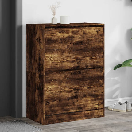 Schoenenkast Bewerkt Hout Kleurig - XdropX