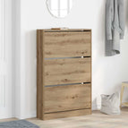 80 x 21 x 125,5 cm / artisanaal eikenkleurig