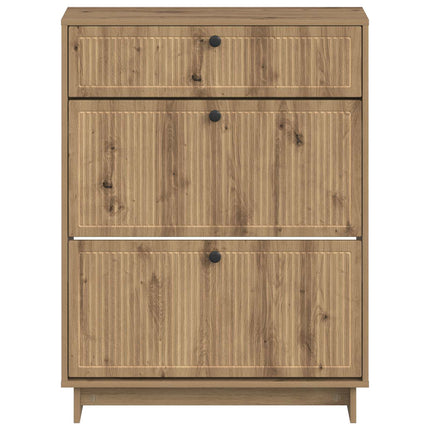 Schoenenkast Ede 78 X 24 X 103 Cm Bewerkt Hout - XdropX