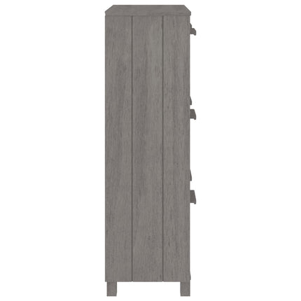 Schoenenkast Hamar 59,5X35X117 Cm Massief Grenenhout - XdropX