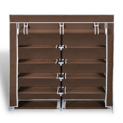 Schoenenkast Met Hoes 115X28X110 Stof - XdropX