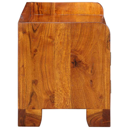 Schoenenkast Multikleur 90 X 35 X 40 Cm Massief Acacia Hout - XdropX
