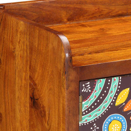 Schoenenkast Multikleur 90 X 35 X 40 Cm Massief Acacia Hout - XdropX