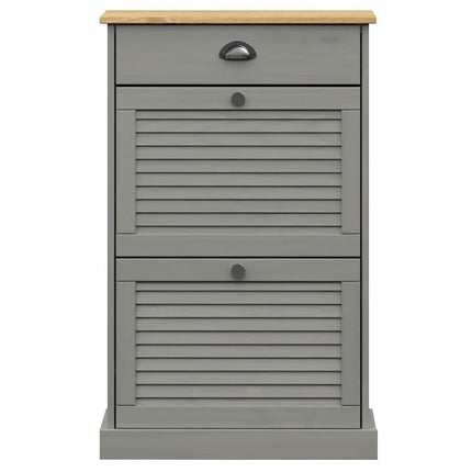 Schoenenkast Vigo 60X35X96 Cm Massief Grenenhout - XdropX