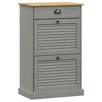 Schoenenkast Vigo 60X35X96 Cm Massief Grenenhout - XdropX