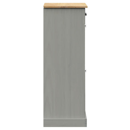 Schoenenkast Vigo 60X35X96 Cm Massief Grenenhout - XdropX