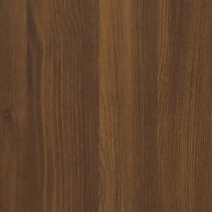 Schoenenkastset 3-In-1 Bewerkt Hout Bruineiken - XdropX