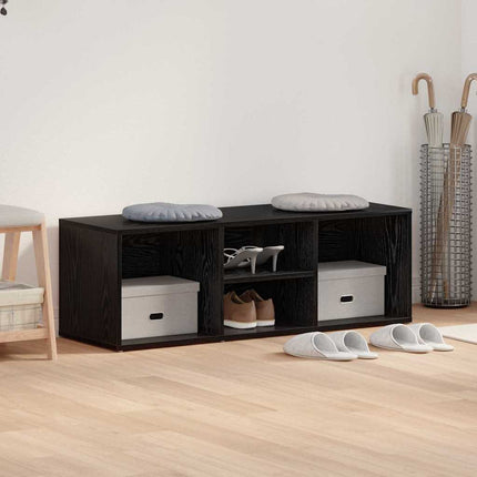 Schoenenopbergbank 102X35X35 Cm Bewerkt Hout Kleurig - XdropX