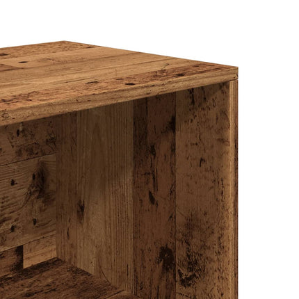 Schoenenopbergbank 102X35X35 Cm Bewerkt Hout Kleurig - XdropX