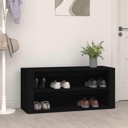Schoenenrek 100X35X45 Cm Bewerkt Hout Kleurig - XdropX