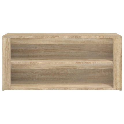 Schoenenrek 100X35X45 Cm Bewerkt Hout Kleurig - XdropX