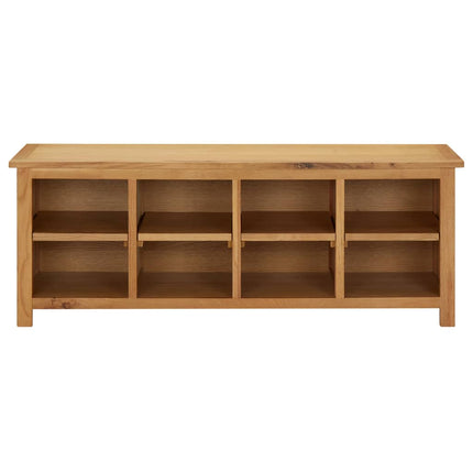 Schoenenrek 120X37X45 Cm Massief Eikenhout - XdropX