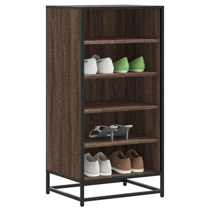 Schoenenrek 48X38X97,5 Cm Bewerkt Hout - XdropX