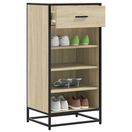 Schoenenrek 48X38X97,5 Cm Bewerkt Hout Ig - XdropX
