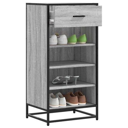 Schoenenrek 48X38X97,5 Cm Bewerkt Hout Ig - XdropX