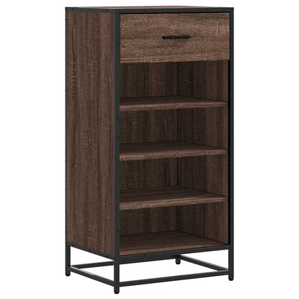 Schoenenrek 48X38X97,5 Cm Bewerkt Hout Ig - XdropX