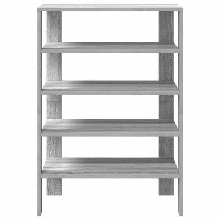 Schoenenrek 61X32X87,5 Cm Bewerkt Hout Eikenkleur - XdropX